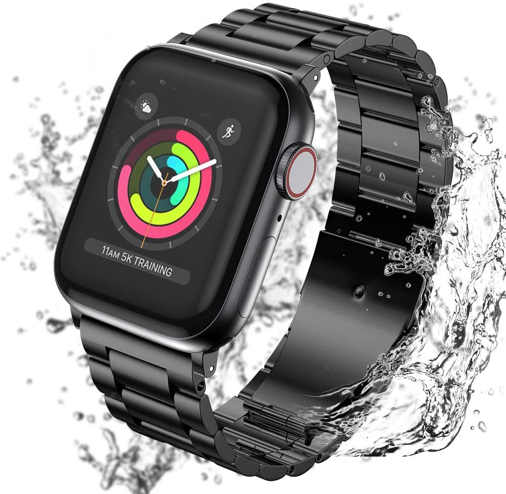 Metal Band For Apple Watch Series 7 45mm 41mm Brand new stainless steel bracelet wristband For iWatch 6 5 4 3 SE 44mm 40mm 42mm