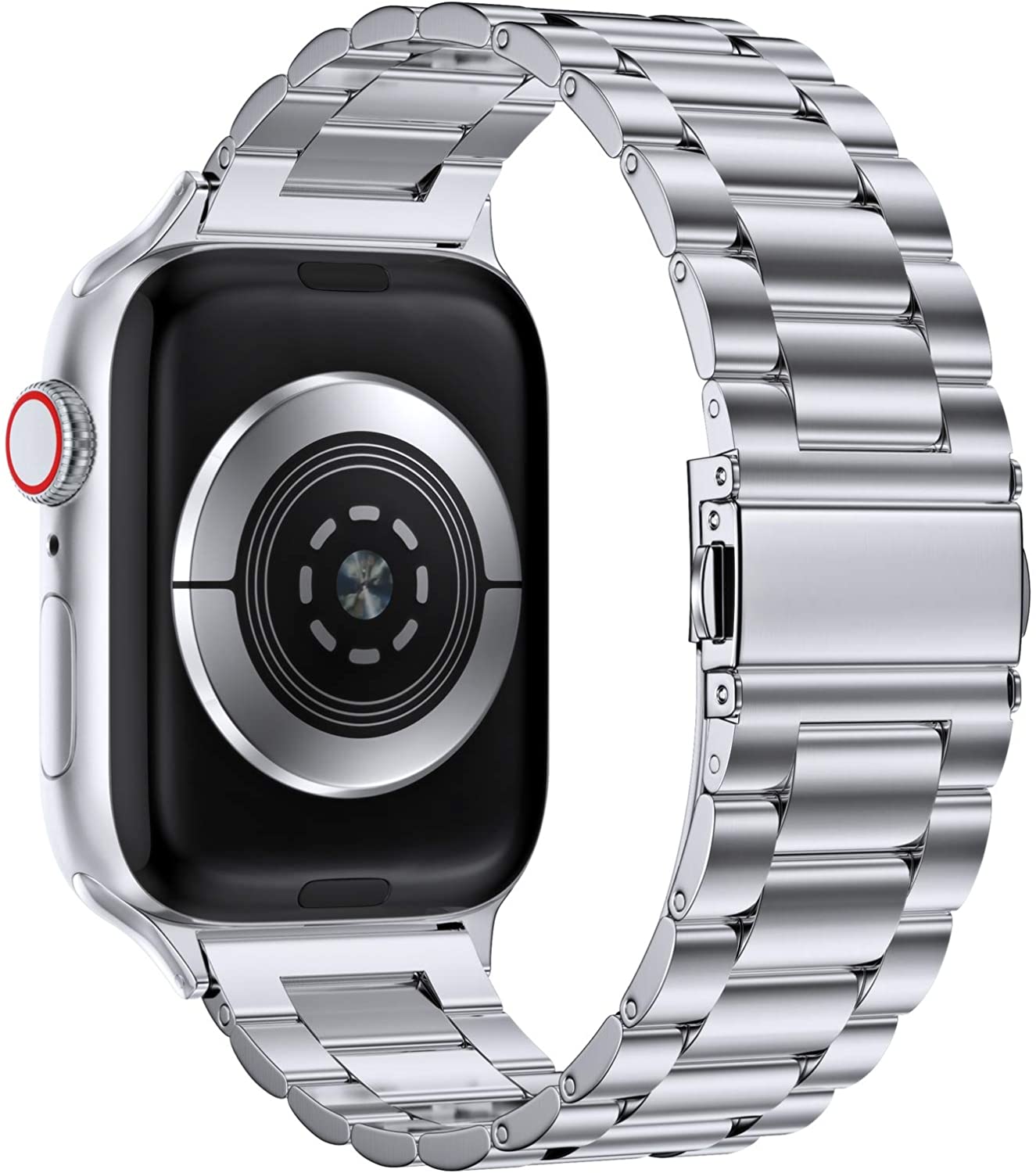 Metal Band For Apple Watch Series 7 45mm 41mm Brand new stainless steel bracelet wristband For iWatch 6 5 4 3 SE 44mm 40mm 42mm