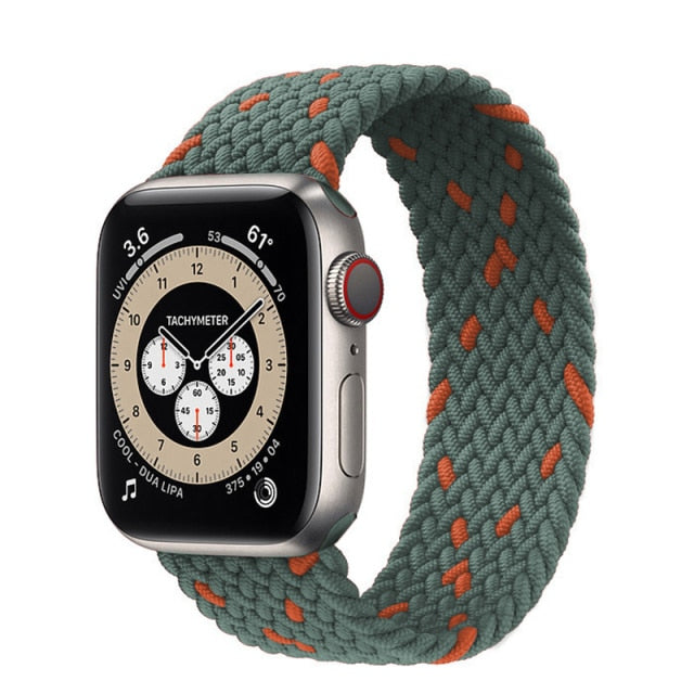 Strap For Apple watch band 44mm 40mm 38mm 42mm 44 mm accessories Nylon loop belt bracelet correa iWatch 3 4 5 SE 6 7 45mm 41mm