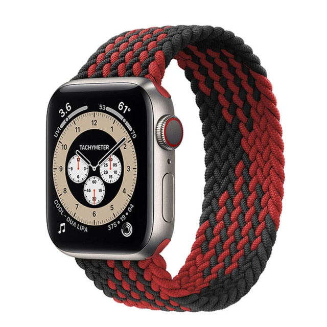 Strap For Apple watch band 44mm 40mm 38mm 42mm 44 mm accessories Nylon loop belt bracelet correa iWatch 3 4 5 SE 6 7 45mm 41mm