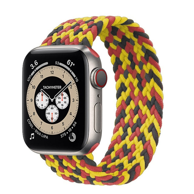 Strap For Apple watch band 44mm 40mm 38mm 42mm 44 mm accessories Nylon loop belt bracelet correa iWatch 3 4 5 SE 6 7 45mm 41mm