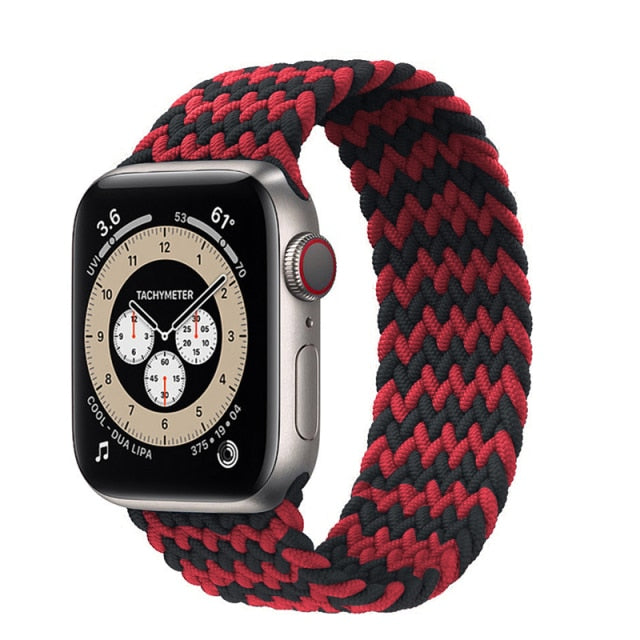 Strap For Apple watch band 44mm 40mm 38mm 42mm 44 mm accessories Nylon loop belt bracelet correa iWatch 3 4 5 SE 6 7 45mm 41mm