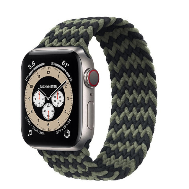 Strap For Apple watch band 44mm 40mm 38mm 42mm 44 mm accessories Nylon loop belt bracelet correa iWatch 3 4 5 SE 6 7 45mm 41mm