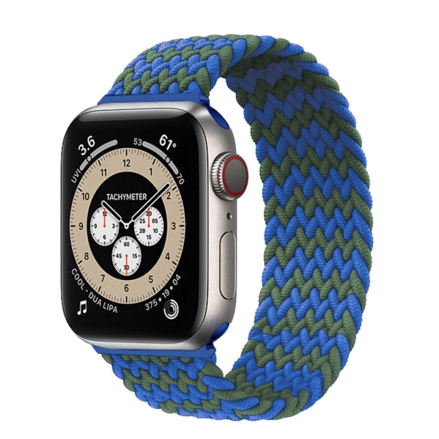 Strap For Apple watch band 44mm 40mm 38mm 42mm 44 mm accessories Nylon loop belt bracelet correa iWatch 3 4 5 SE 6 7 45mm 41mm